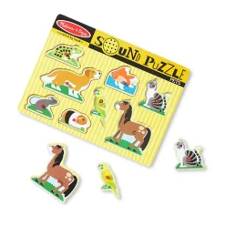 Melissa and Doug Pets 8 Piece Sound Puzzle