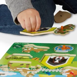 Melissa and Doug Pets 8 Piece Peg Puzzle