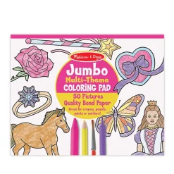 Melissa and Doug Pink Jumbo Coloring Pad