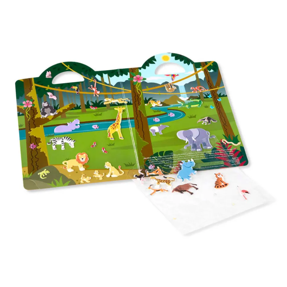 Melissa and Doug Safari Puffy Sticker Play Set
