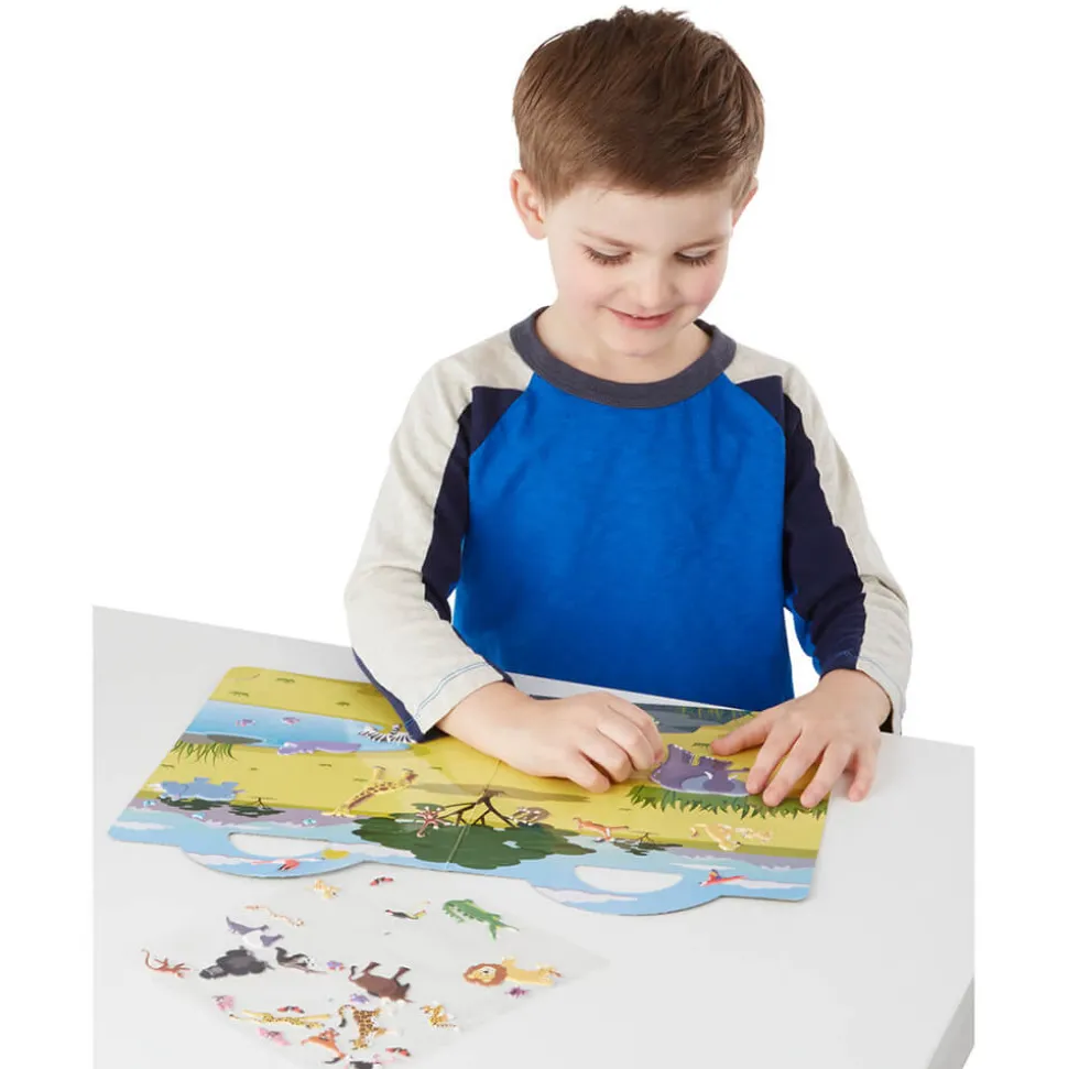Melissa and Doug Safari Puffy Sticker Play Set