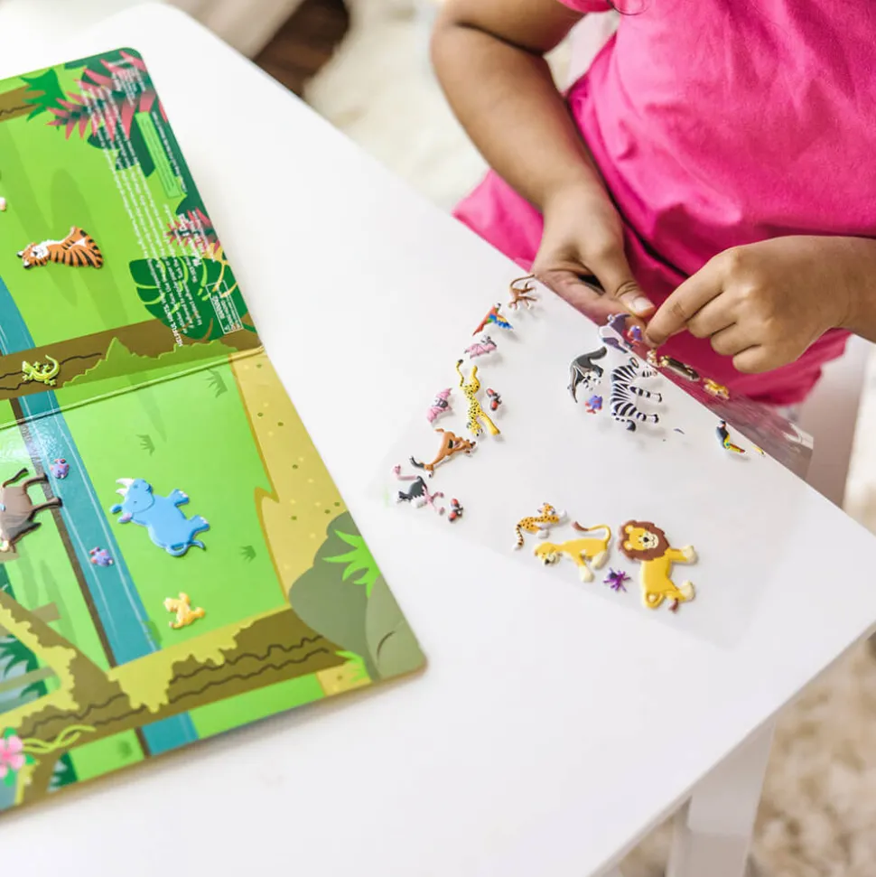 Melissa and Doug Safari Puffy Sticker Play Set