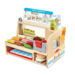 Melissa and Doug Slice and Stack Sandwich Counter
