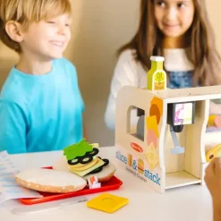 Melissa and Doug Slice and Stack Sandwich Counter