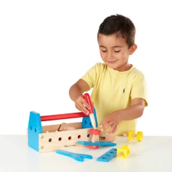 Melissa and Doug Take-Along Tool Kit Wooden Toy