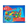Melissa and Doug U.S.A. Map 51 Piece Floor Puzzle