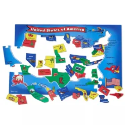 Melissa and Doug U.S.A. Map 51 Piece Floor Puzzle