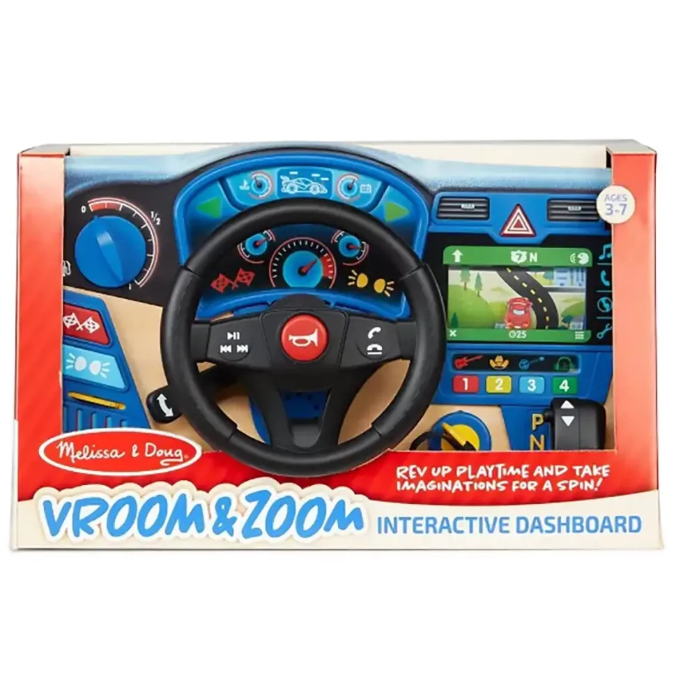 Melissa and Doug Vroom&Zoom Interactive Dashboard