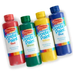 Melissa and Doug Washable Poster Paint 4-Pack