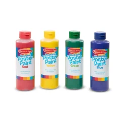 Melissa and Doug Washable Poster Paint 4-Pack