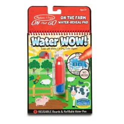 Melissa and Doug Water Wow! Farm Water-Reveal On the Go Travel Activit