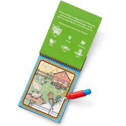 Melissa and Doug Water Wow! Farm Water-Reveal On the Go Travel Activit