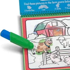 Melissa and Doug Water Wow! Animals Water-Reveal On the Go Travel Acti