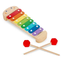 Melissa and Doug Wooden Caterpillar Xylophone Classic Toy