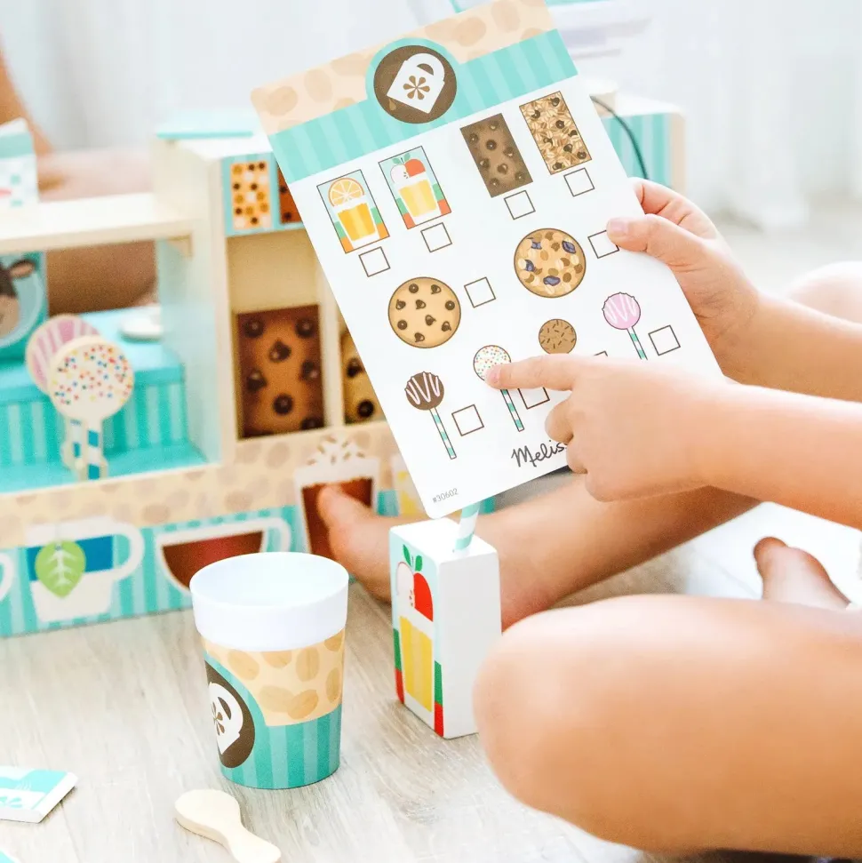 Melissa and Doug Wooden Cafe Barista Coffee Shop