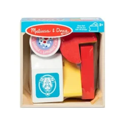 Melissa and Doug Wooden Food Groups Dairy Play Set