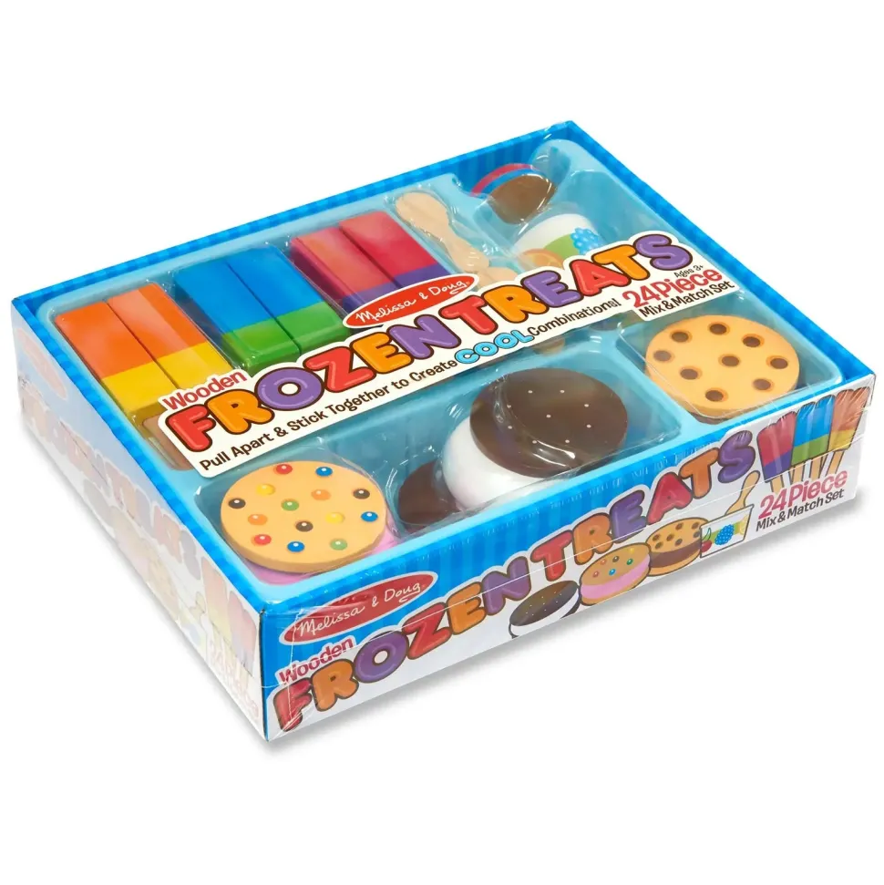 Melissa and Doug Wooden Frozen Treats Play Set