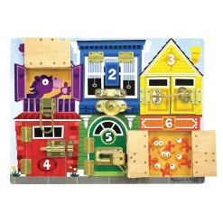 Melissa and Doug Wooden Latches Board