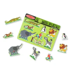 Melissa and Doug Zoo Animals 8 Piece Sound Puzzle