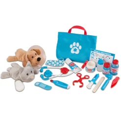 Melissa&Doug Examine&Treat Pet Vet Play Set