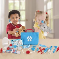 Melissa&Doug Examine&Treat Pet Vet Play Set