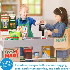 Melissa&Doug Wooden Fresh Mart Grocery Store