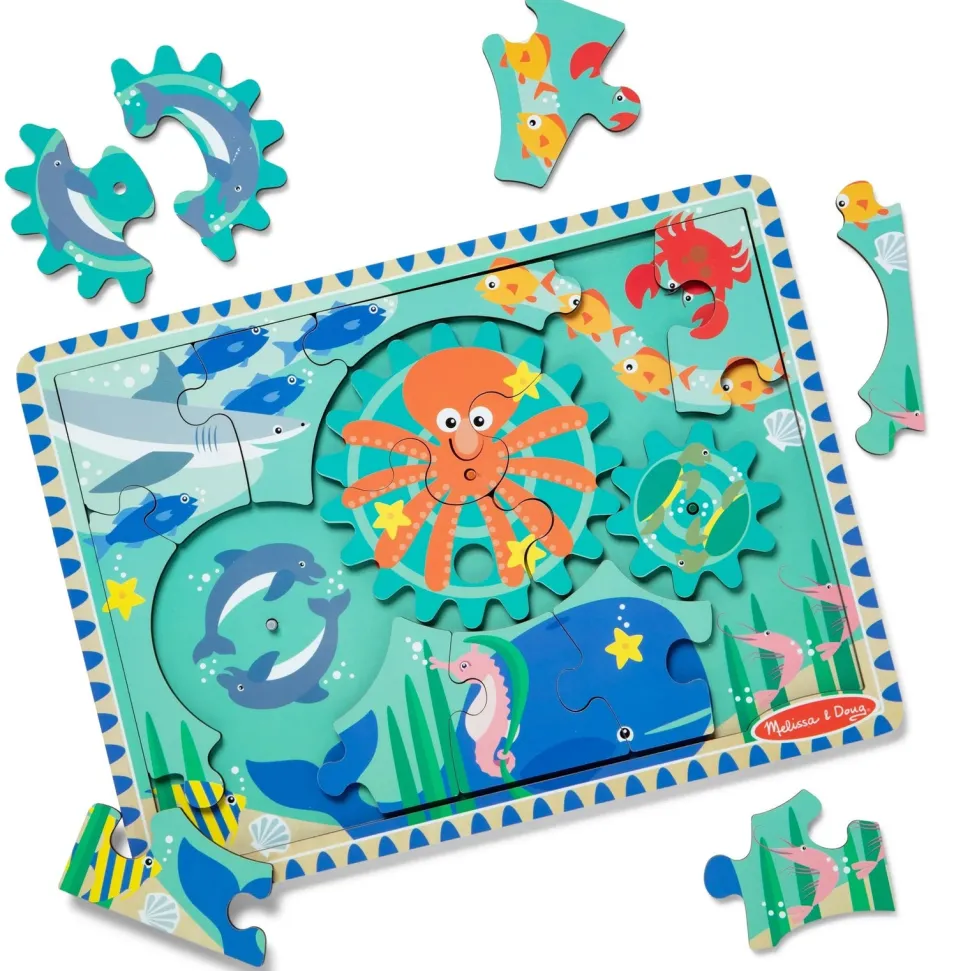 Melissa&Doug Wooden Underwater Gear Puzzle