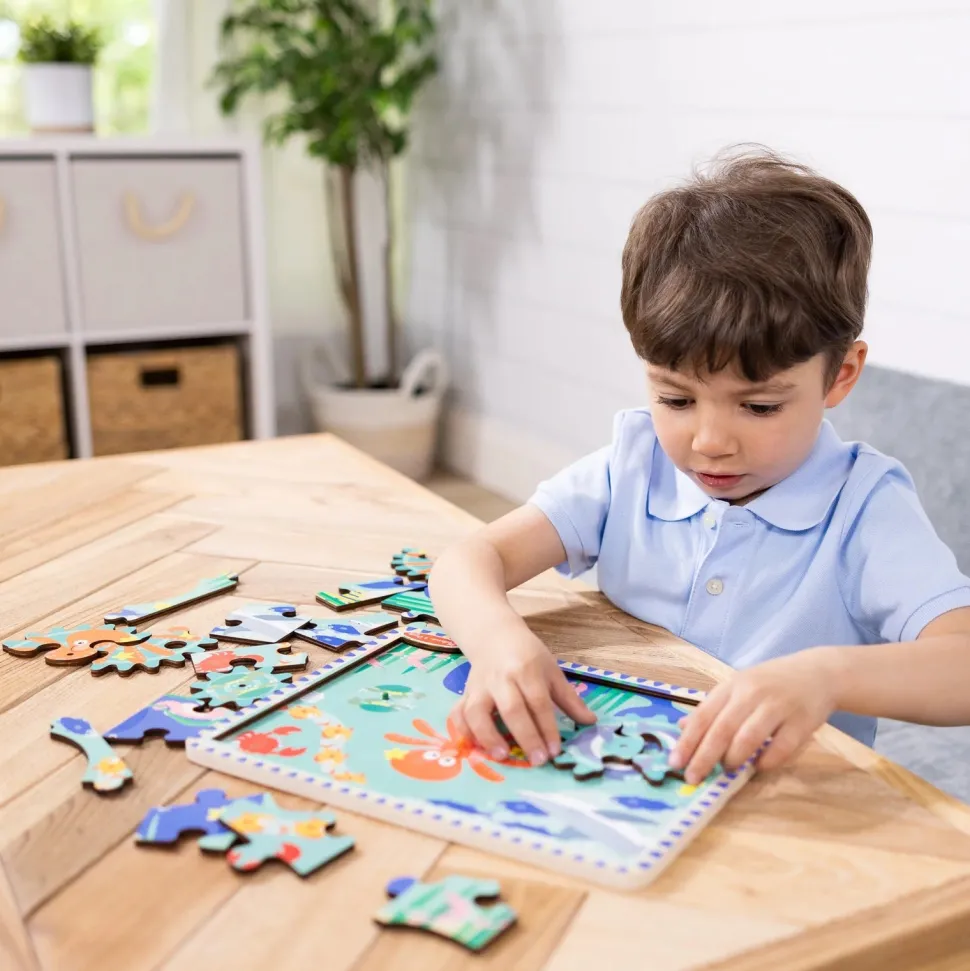 Melissa&Doug Wooden Underwater Gear Puzzle