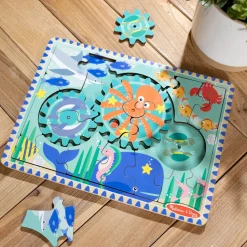 Melissa&Doug Wooden Underwater Gear Puzzle