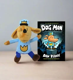 Merry Makers Dog Man 9" Plush Doll