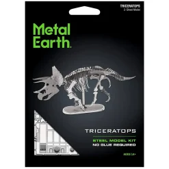 Metal Earth Triceratops Skeleton Model Kit