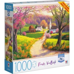 Milton Bradley April Morning 1000 Piece Puzzle