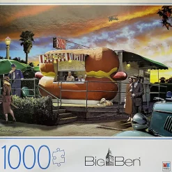 Milton Bradley Hot Diggity Dog Puzzle