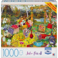 Milton Bradley Lakeside Retreat 1000 Piece Puzzle