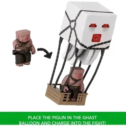 Minecraft Blast Attack Ghast Action Figure Set
