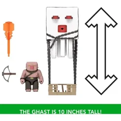 Minecraft Blast Attack Ghast Action Figure Set