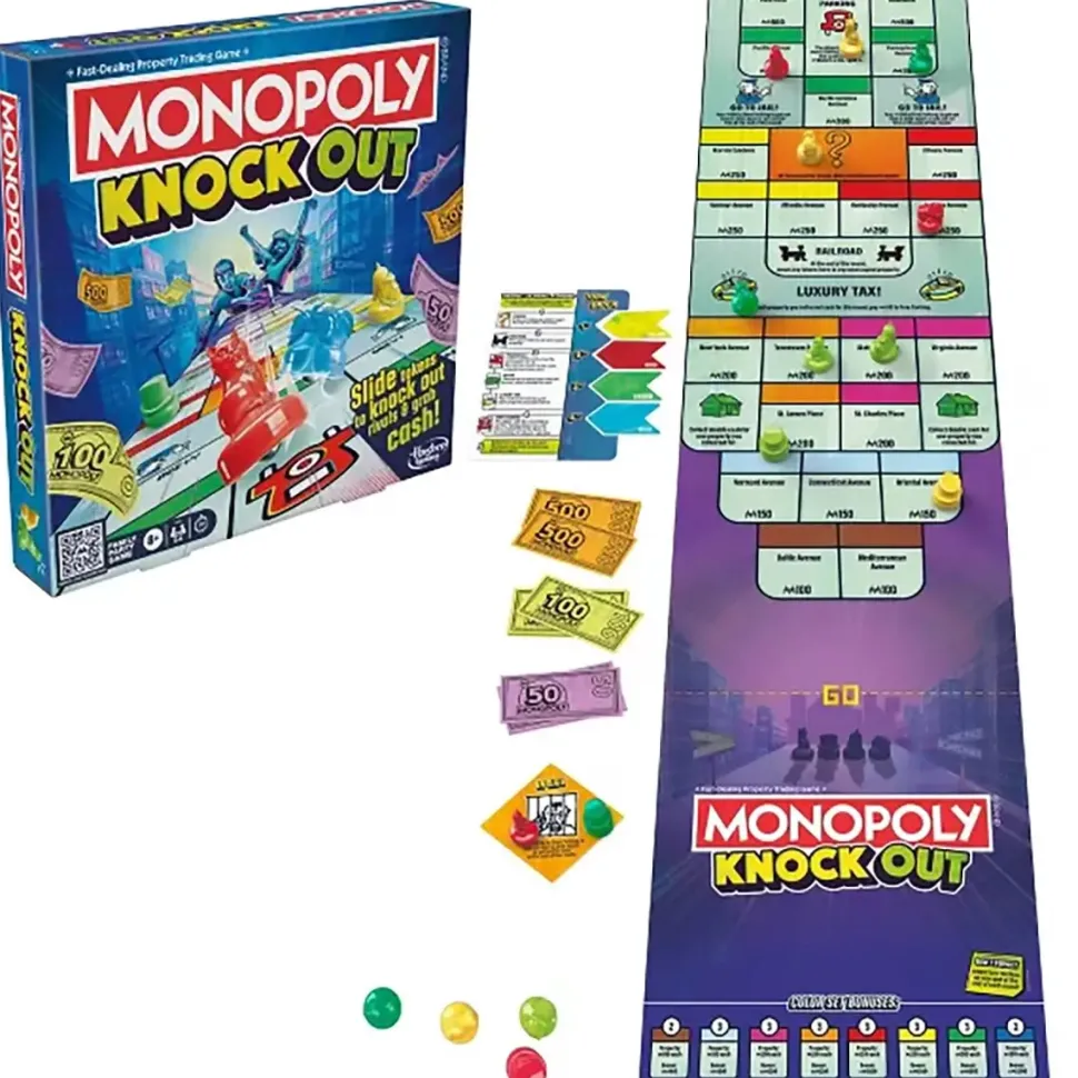 Monopoly Knockout Family Party Board Game