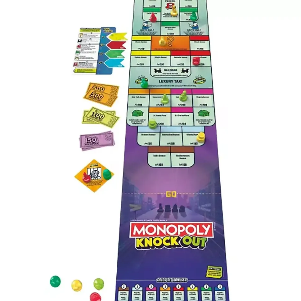 Monopoly Knockout Family Party Board Game