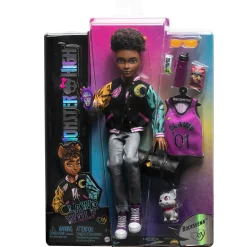 Monster High Clawd Wolf Doll With Pet