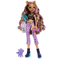 Monster High Clawdeen Wolf Fashion Doll With Pet Dog Crescent And Acce
