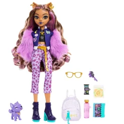 Monster High Clawdeen Wolf Fashion Doll With Pet Dog Crescent And Acce