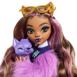 Monster High Clawdeen Wolf Fashion Doll With Pet Dog Crescent And Acce