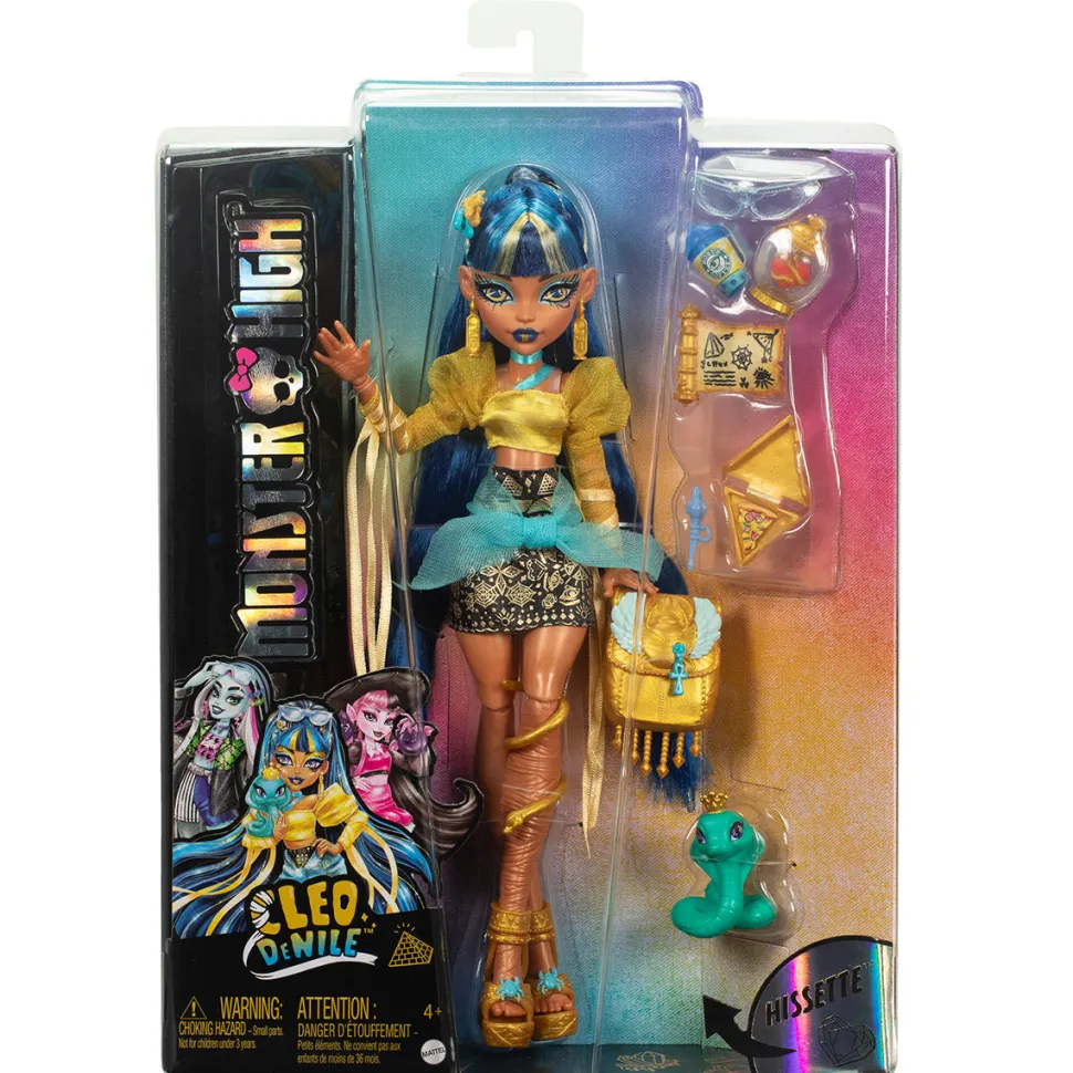 Monster High Cleo De Nile Doll with Pet