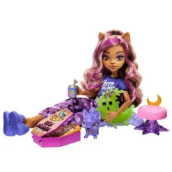 Monster High Creepover Party Clawdeen Wolf Fashion Doll Set