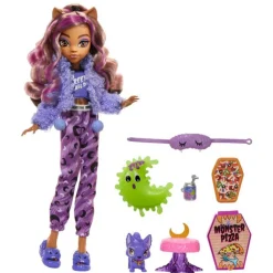 Monster High Creepover Party Clawdeen Wolf Fashion Doll Set