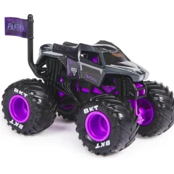 Monster Jam Marvel 1:64 Scale Diecast Black Panther Monster Truck