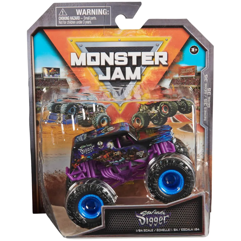 Monster Jam Son-Uva Digger Die-Cast 1:64 Scale Monster Truck