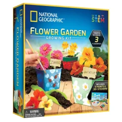 National Geographic Flower Garden Growing Kit