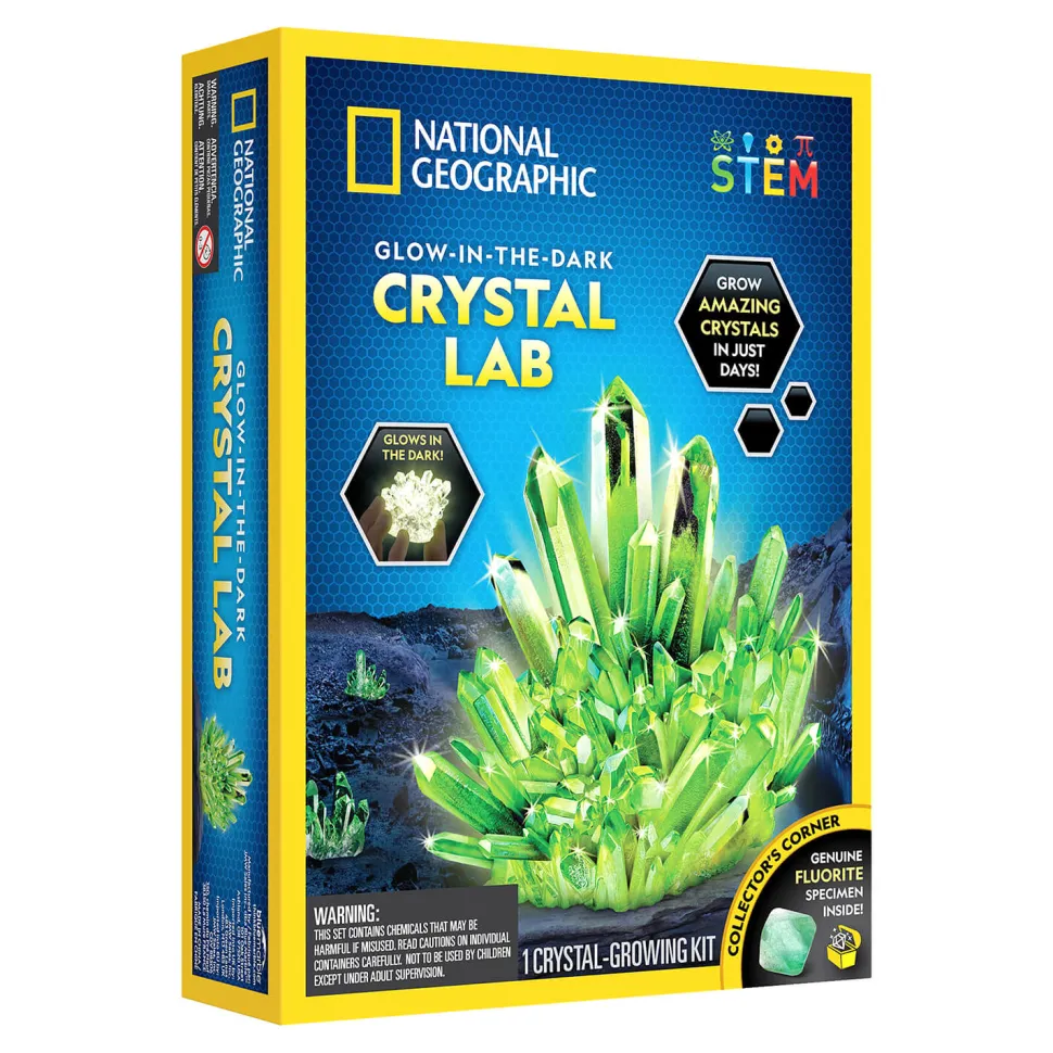 National Geographic Glow-in-the-Dark Crystal Growing Lab