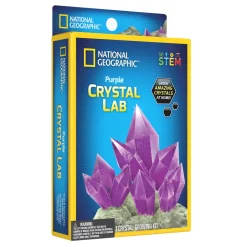 National Geographic Purple Crystal Grow Mini Science Kit